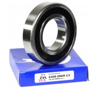 6208-2RSR C3 Подшипник ZVL, 216895, 84243622, JD30120, RE508764