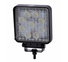 Ліхтар допоміжний LED 9*3W ( квадратний ) KAMAR