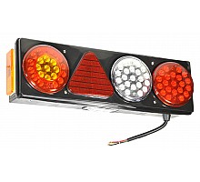 L0047-A Фонарь левый задний LED, 24V (4-секционный) KAMAR