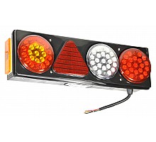 L0047-A Фонарь левый задний LED, 24V (4-секционный) KAMAR