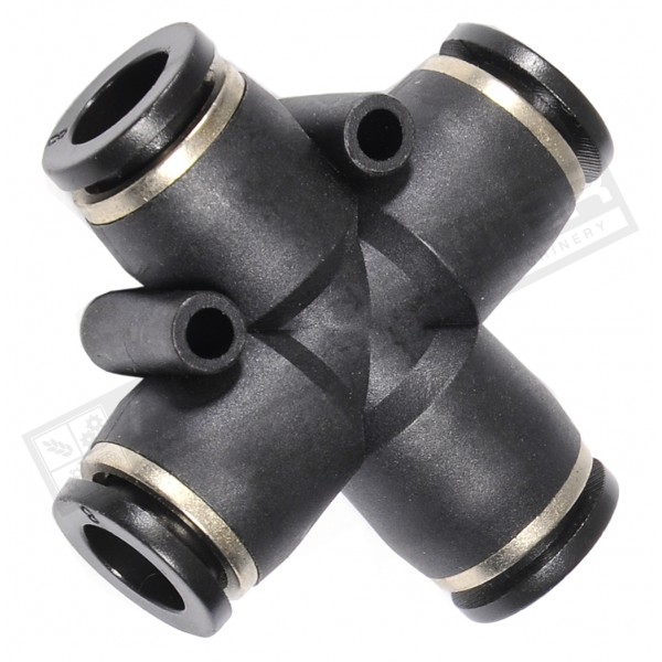 Pneumatic Quick Connect (cross-shaped) 12mm KAMAR - 1