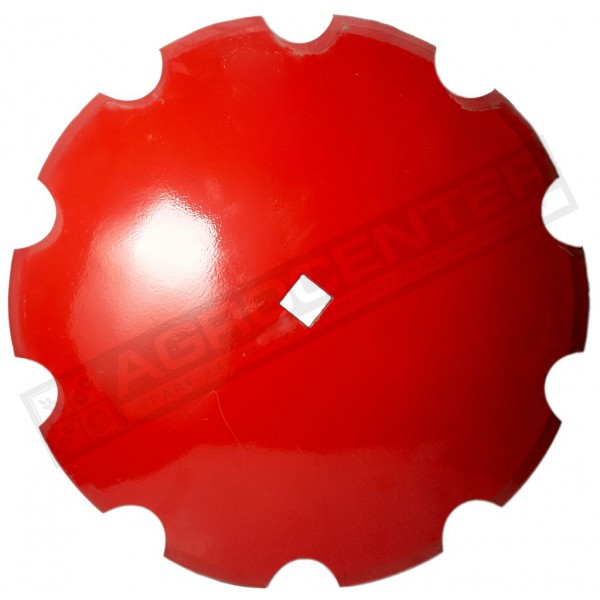 Диск бороны зубчатый D660 43*43, Kverneland / Gregoire-Besson 851000998 - 1