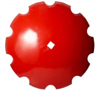 Диск борони зубчатий D660 43*43, Kverneland / Gregoire-Besson 851000998
