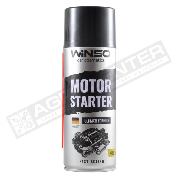 Спрей для швидкого запуску двигуна 450ml MOTOR STARTER - 1