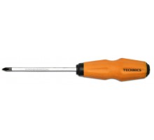 Викрутка ударна "+"  Cr-V, PH№1, 100 мм Technics (46-208)