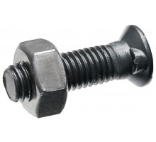 M10*35 Болт 8.8 ISO 5713 + M10 Гайка 8 DIN 934 (уп/100-100шт), 10355713 / 109348