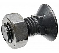 M14*35 Болт 8.8 DIN 608 + M14 Гайка 8 DIN 934 (уп/50-50шт), 14358608 / 149348