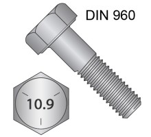 M20*80*1.5 Болт 10.9 DIN 960 KOELNER