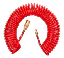 Шланг спіральний PU армований 10m 5.5*8mm Refine