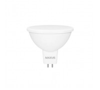 Світлодіодна LED лампа MAXUS MR16 5W 4100К 220V GU5.3