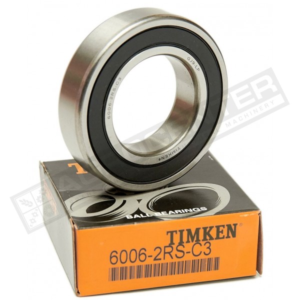 6006-2RS C3 Bearing TIMKEN, 237832, 238974, 84021945, JD9443 - 1