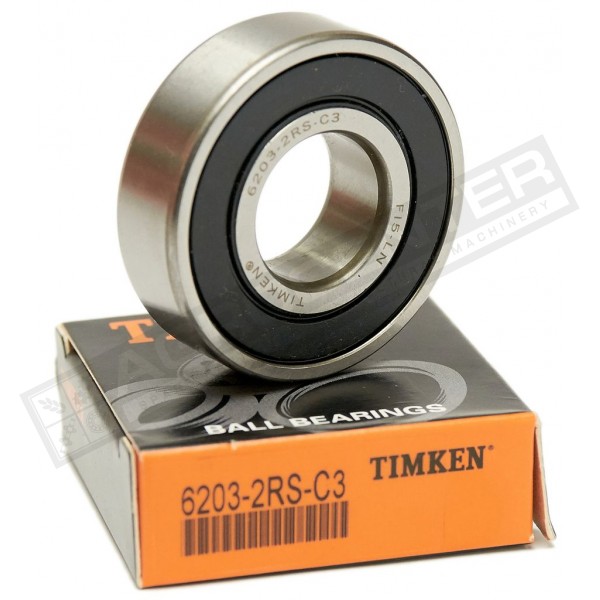 6203-2RS C3 Bearing TIMKEN, 244029, 239463, JD29980, JD9395, JD9449 - 1