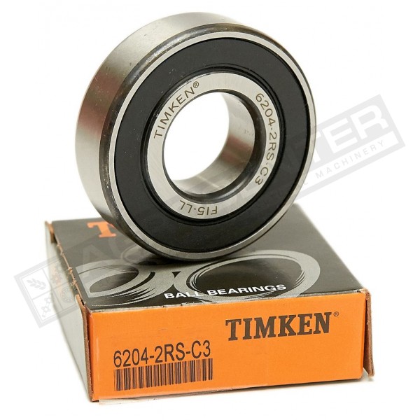 6204-2RS C3 Bearing TIMKEN, 215540, 236752, AZ20825, 3198584 - 1