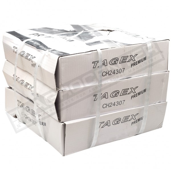 CH24307 Цепь роликовая ( комплект 3 шт ) Tagex, AXE24307 - 1