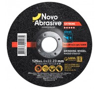 Круг зачистной 125*6.0*22mm Novoabrasive Extreme