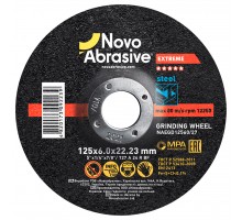 Круг шліфувальний 125*6.0*22mm Novoabrasive Extreme