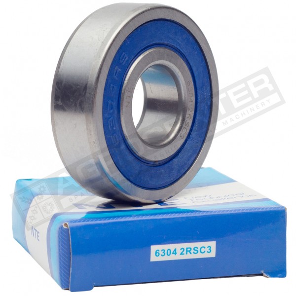 70-180304 Bearing NTE, 6304-2RS C3, 244284, JD7124, 180304 - 1