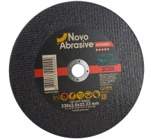 Круг відрізний по металу 230*2.0*22mm Novoabrasive Extreme