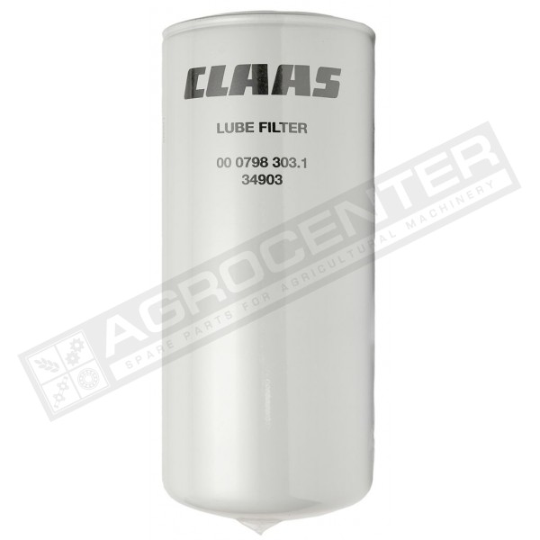 798303 Oil filter Claas Original, 0007983031, 798303.1