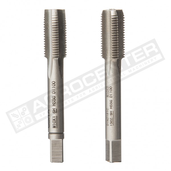 M10*1 Ручные метчики набор DIN 2181 HSSG MF 10*1 [GSR] - 1