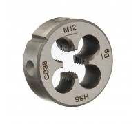 M12 Кругла плашка DIN EN 22568 (DIN 223) B HSS [GSR]