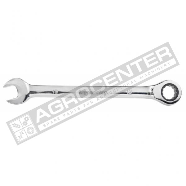 Open-end wrench with ratchet 13mm CR-V TopMaster (231976)