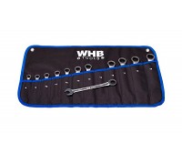 Combination Wrench with a ratchet 12pcs (8-19mm), WHB (4400-12)