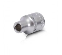 Головка шестигранна Cr-V, 1/2" 8мм*38мм INTERTOOL (ET-0008)