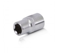 Головка шестигранна Cr-V, 1/2" 12мм*38мм INTERTOOL (ET-0012)