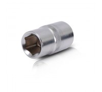 Головка шестигранна Cr-V, 1/2" 14мм*38мм INTERTOOL (ET-0014)