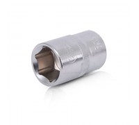 Головка шестигранна Cr-V, 1/2" 18мм*38мм INTERTOOL (ET-0018)