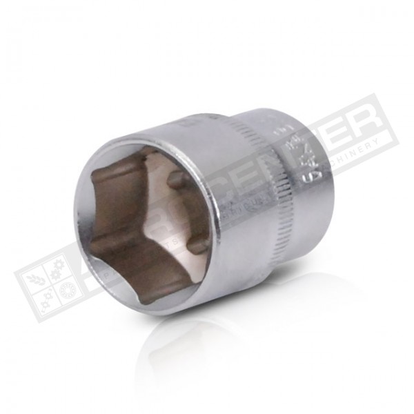 Hex socket Cr-V, 1/2" 27mm*38mm INTERTOOL (ET-0027) - 1