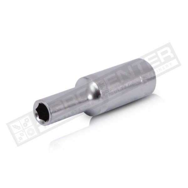 Головка шестигранна подовжена Cr-V, 1/2" 8мм*78мм INTERTOOL (ET-0108)