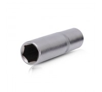 Головка шестигранная удлиненная Cr-V, 1/2" 14мм*78мм INTERTOOL (ET-0114)