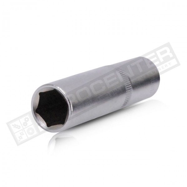 Головка шестигранная удлиненная Cr-V, 1/2" 14мм*78мм INTERTOOL (ET-0114) - 1