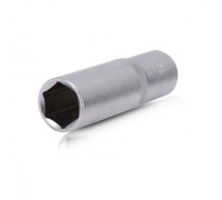 Головка шестигранна подовжена Cr-V, 1/2" 17мм*78мм INTERTOOL (ET-0117)