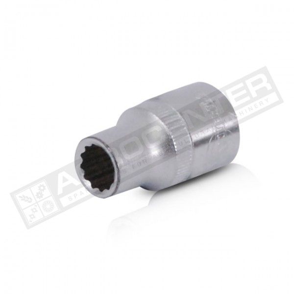 Головка 12гр., 1/2" 11мм INTERTOOL (ET-0211) - 1