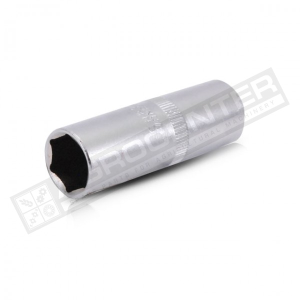 Головка свечная 1/2" 16мм*65мм Cr-V INTERTOOL (ET-0006)