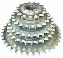 AA31693 Звездочка комбинированная Z16/21/26/28/36 [John Deere] HEAVY-PARTS ORIGINAL