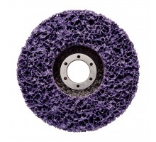 Круг шліфувальний кораловий 125*22,23mm Novoabrasive фіолетовий