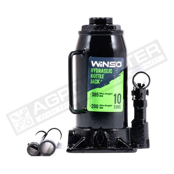Hydraulic telescopic jack, 10t, height 200-385mm WINSO - 1