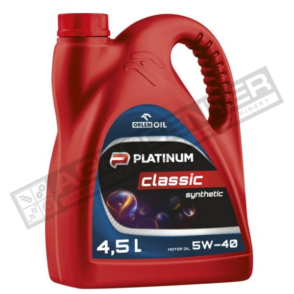 Масло моторное Platinum Classic Synthetic 4.5л, 5W-40