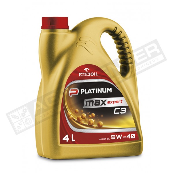 Engine oil Platinum MaxExpert C3 4l, 5W-40 - 1