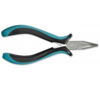 Curved dielectric pliers, Cr-V, 125mm BERG (44-525)