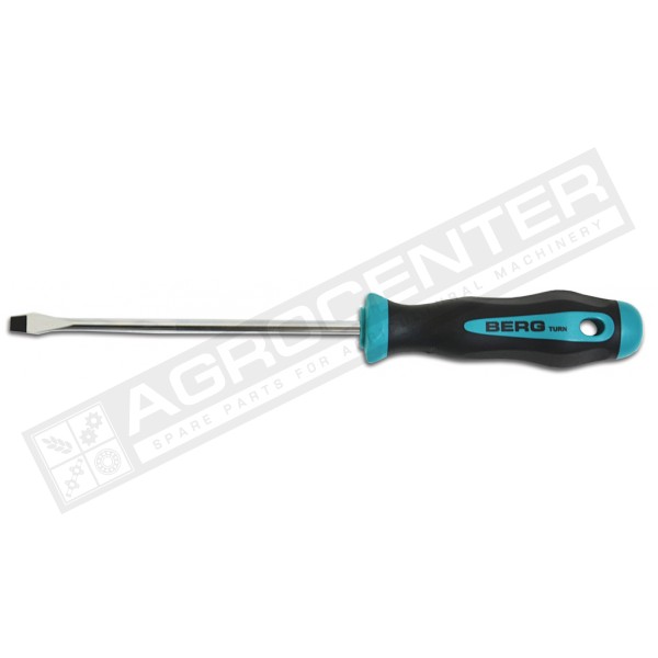 Screwdriver "Turn", "-", Cr-V, SL5,5*125mm, Berg (46-142) - 1