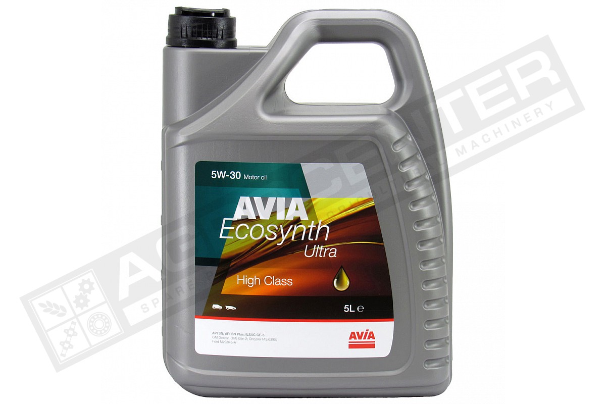 Engine oil AVIA ECOSYNTH Ultra 5l, 5W-30 buy in AGROCENTER Prompt ...