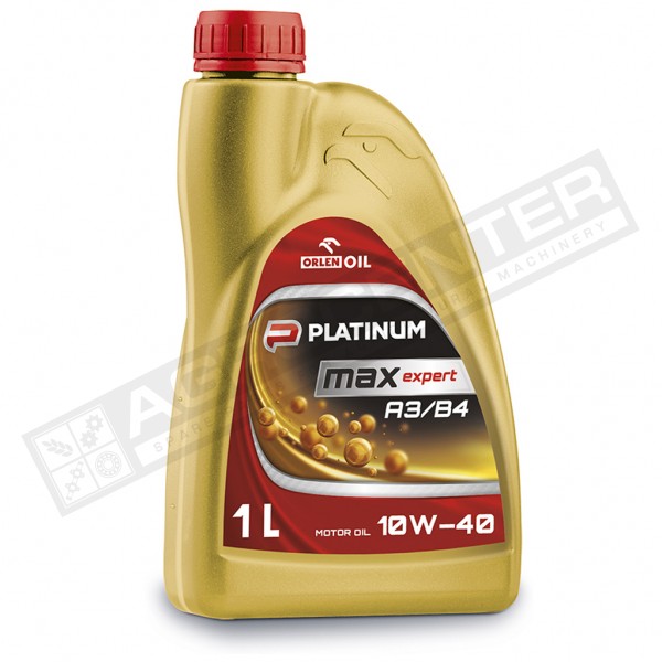 Масло моторное Platinum MaxExpert A3/B4 1л, 10W-40 - 1