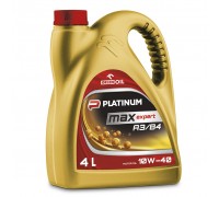 Engine oil Platinum MaxExpert A3/B4 4l, 10W-40