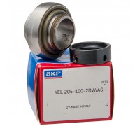 YEL 205-100-2DW/AG Подшипник 25.4x52x44.4 (34.9) SKF