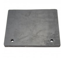 998821 Rubber shoulder plate for header 11x165x200 [Claas Conspeed], 998821.3, 998821.4